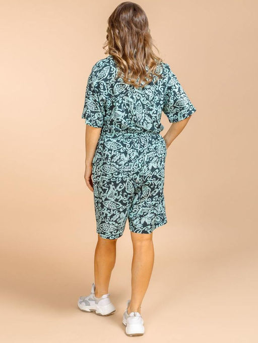 Костюм шорты и блузка (вискоза) №25-227-5 (Лето 2025) - Ганг фото 8