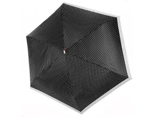 Зонт три слона L1353/Горох голубой