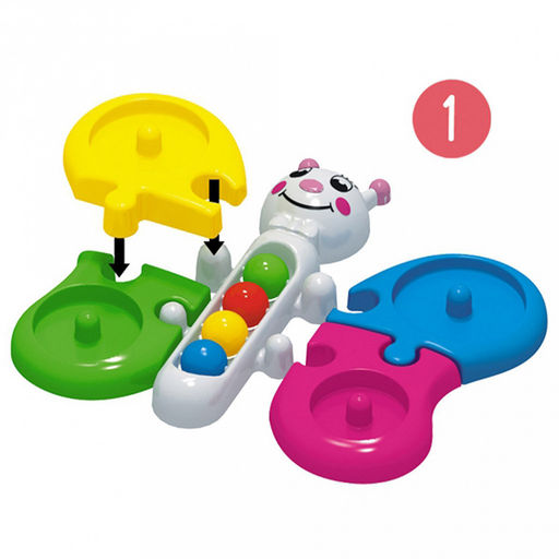 Игрушка "Логическая "Бабочка" 25,5х23,5х6см, полипропилен, на картоне в ту пленке, "Stellar" (Россия)