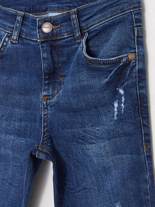 Beli Ayarlanabilir Lastikli Erkek ?ocuk Jean Pantolon