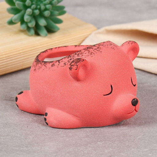 Кашпо 11,5х13,5х8 см Спящий мишка / WN37 /уп 48/ цветное - Галеонтрейд фото 5