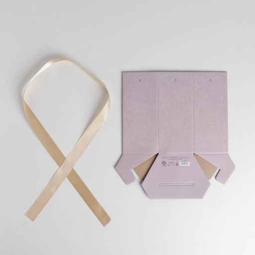 Коробка складная шестигранник Цветочное кружево, 17 х 14,8 х 19,5 см - Дарите счастье фото 3