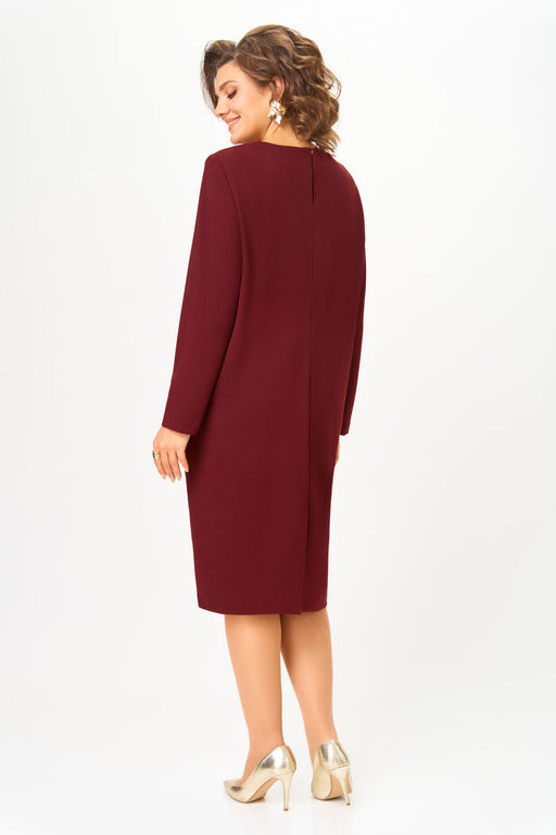 Платье ДаЛи 7067 бордо