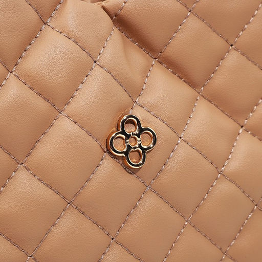 Сумка-шопер женская на магните, размер 30×9×29 см, бежевая