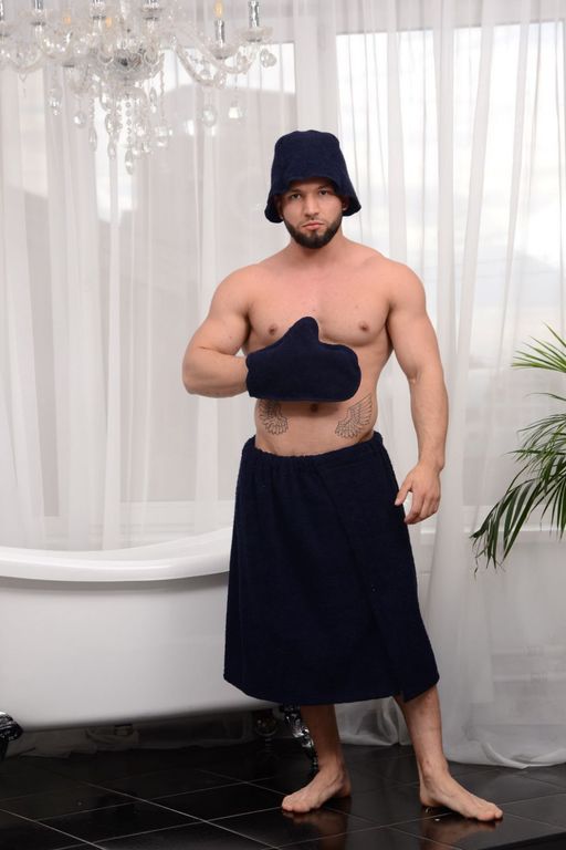 Полотенце САУНА махровое мужское - Ашматекс фото 16