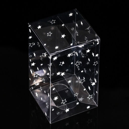 Цена за 5 шт. Складная коробка из PVC Звездопад,12 х 7 х 7 см - UPAK LAND фото 2