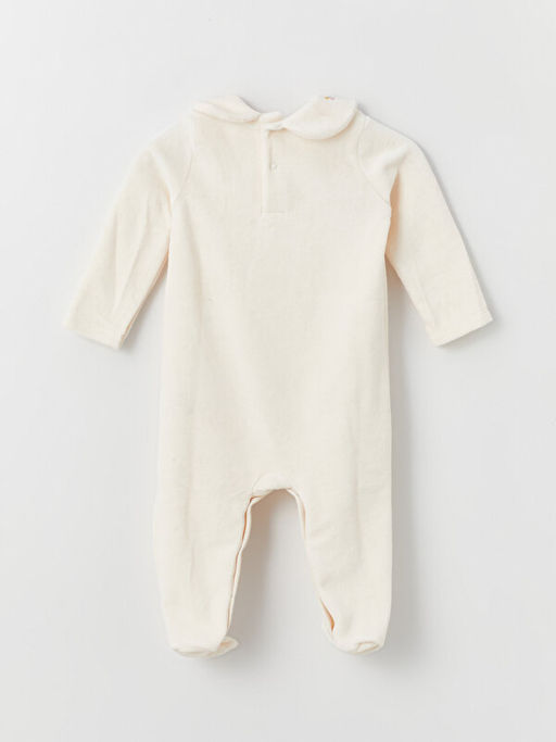 Bisiklet Yaka K?z Bebek Tulum(0-12 Ay Patikli, 12 Ay+ Patiksiz) - Waikiki фото 3