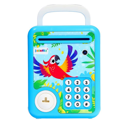 Музыкальная игрушка ZABIAKA «Супер сейф», голубой