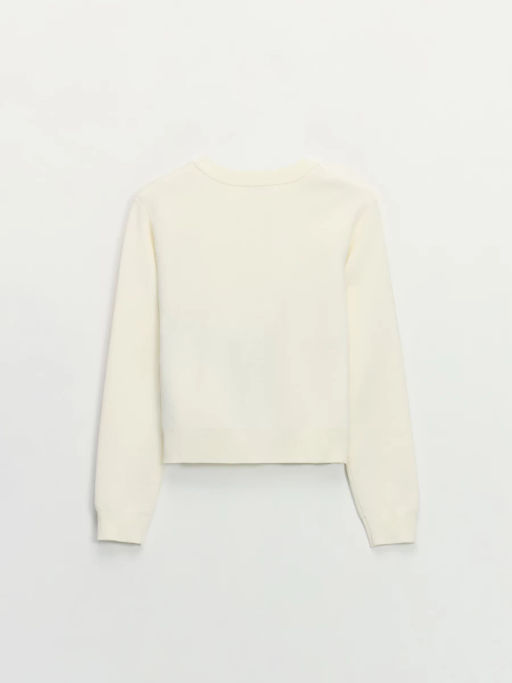 Вязаный джемпер из вискозы / Zarina фото 2