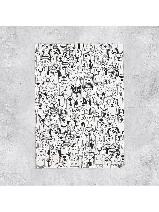 Цена за 10 шт. Наклейки детские бумажные «Ёжики», c раскраской на обороте, 10 х 14 см