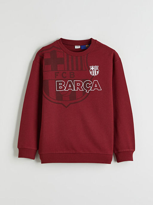 Barcelona Bask?l? Erkek ?ocuk Sweatshirt
