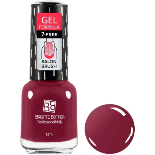 Brigitte Bottier Лак д/ногтей GEL FORMULA тон 78 ягодное парфэ 12мл BB-GF78