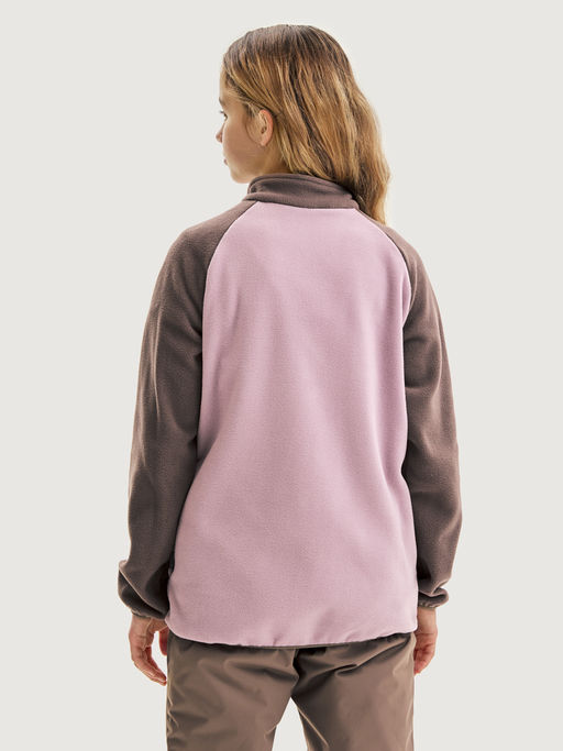 Кофта 4т10424 орхидея/кофе