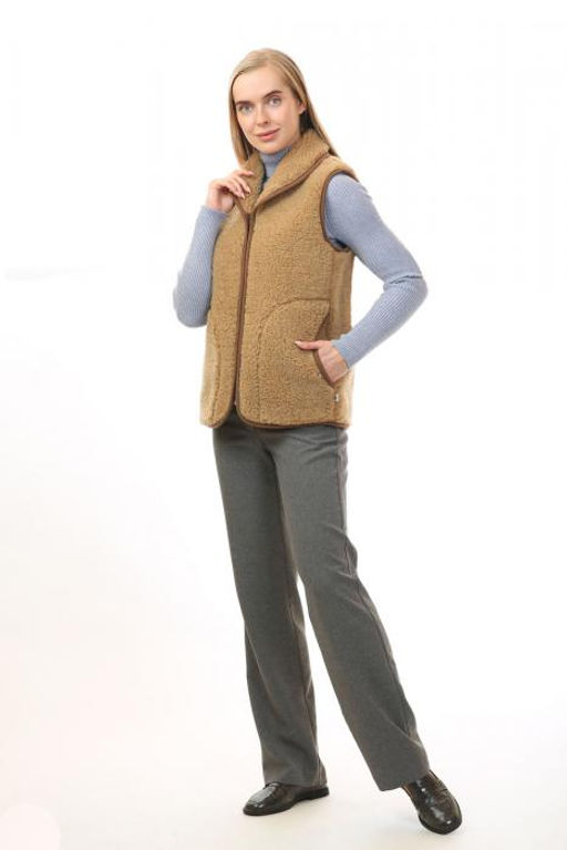 Жилет арт.1217-11/мол.воротник ТАРА Камель - Altro фото 3