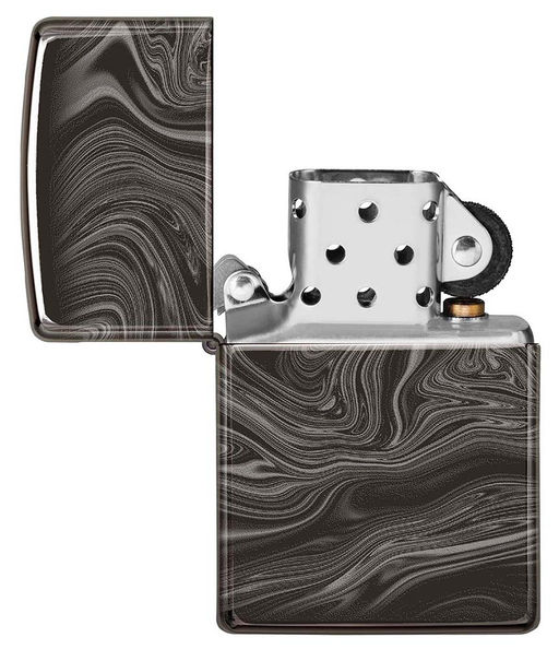 Зажигалка ZIPPO Мраморный узор | Marble Pattern 49812  фото 4