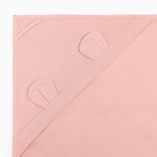 Детский вафельный уголок Экономь и Я 90х90 см, пудра,100% хлопок, 200 г/м2  фото 5