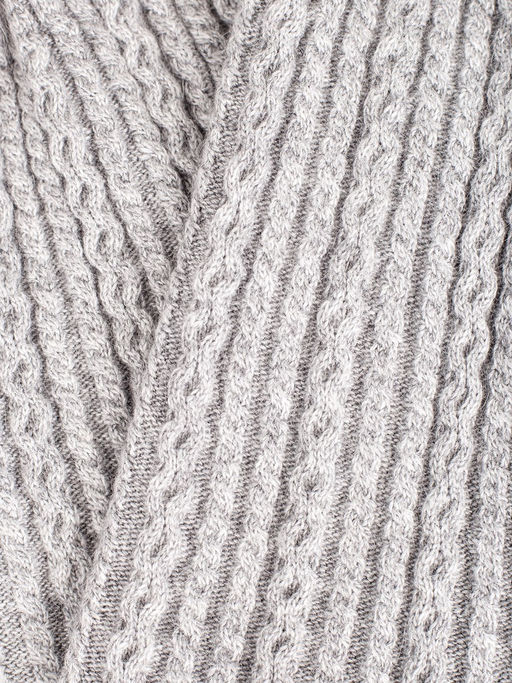 Шапка жен. шерсть+анг+виск LB-D77017 l.grey - Labbra фото 4