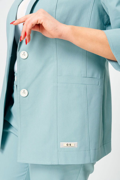 Жакет БелЭльСтиль 412 мята  фото 2