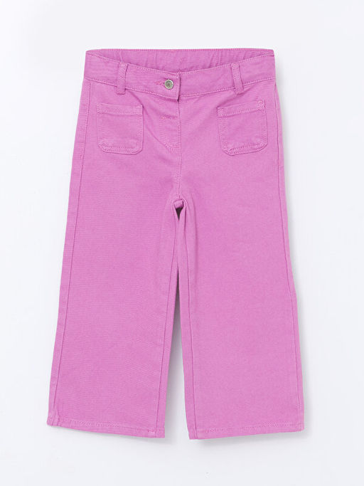 Beli Lastikli Basic K?z Bebek Pantolon