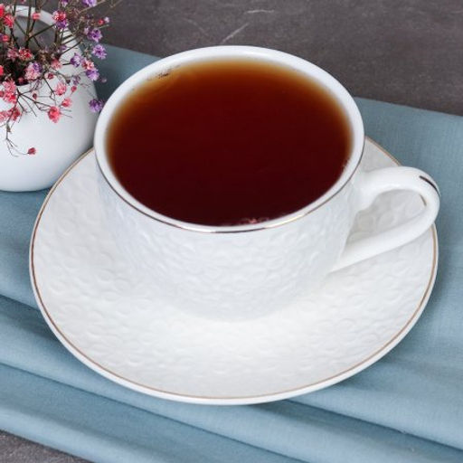 Чайный набор 12 предметов 250 мл / GA4-12G /уп 8/ цветочная фактура костяной фарфор - Галеонтрейд фото 4