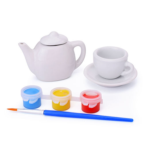 Творческая мастерская "Посуда" для раскрашивания, в коробке