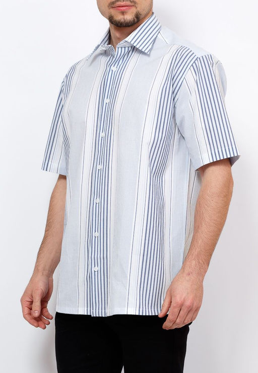 Сорочка мужская короткий рукав BERTHIER Caballero 23023  фото 8