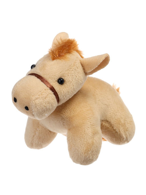 Цена за 2 шт. Мягкая игрушка Милая лошадка, 9 см, на подвесе, МИКС - Simaland фото 6