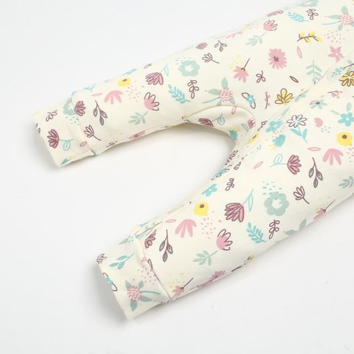 Комбинезон Крошка Я Flower, рост 68-74 см, бежевый фото 4