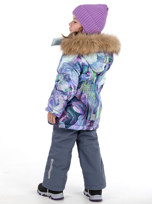 Костюм 7з1224 кофе/орхидея - Nikastyle фото 17