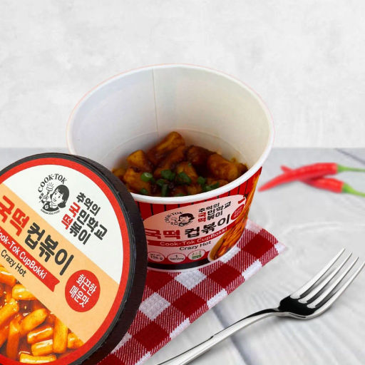 COOK-TOK Токпокки супер острые (рисовые палочки с соусом) 135 г. фото 3