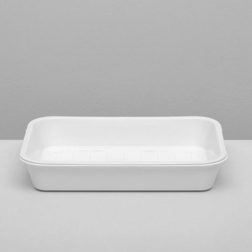 Туалет средний с сеткой 36×26×6.5 см, белый