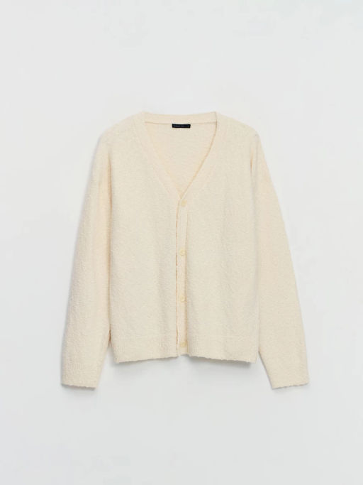 Вязаный кардиган из хлопка / Zarina  фото 8