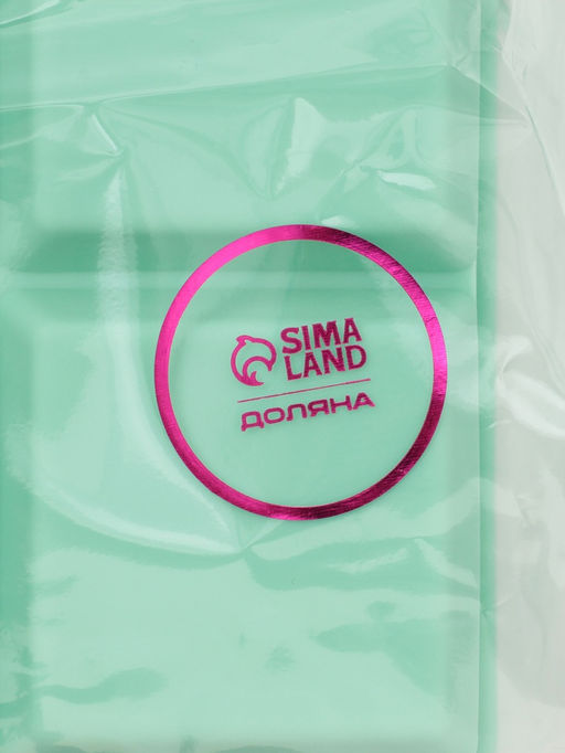 Форма для льда Доляна «Кубик», силикон, 16×11×4.8 см, 6 ячеек (4.6×4.6 см), бирюзовая фото 8