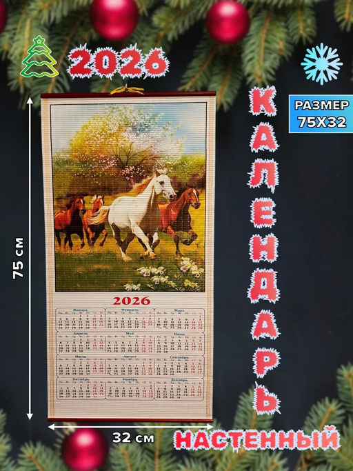 61115 Календарь настенный