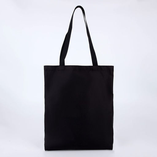 Сумка шопер Бокал вина, 35 х 0,5 х 40 см, вышивка, черный - Nazamok фото 5