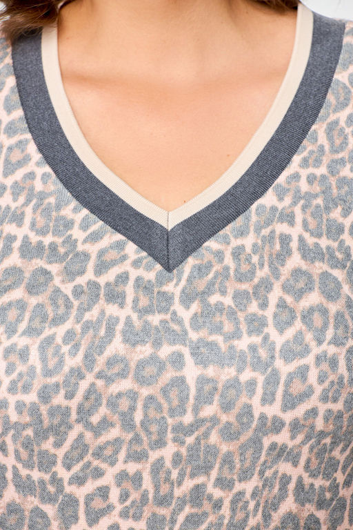 Платье Swallow 686.2 принт леопард