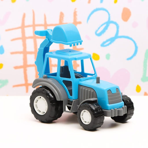 Машина Трактор 23 х 12 х 13 см, МИКС - UzToy фото 5