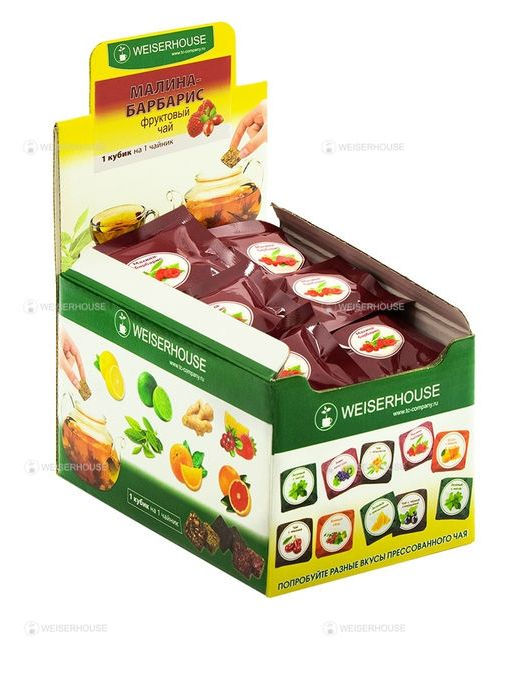 Малина-барбарис кубики 5-7 гр, ШТ 1упХ50 шт