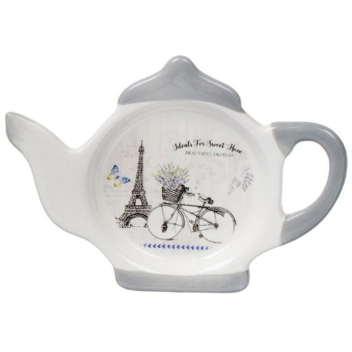 Подставка для чайных пакетиков, доломит, фигурная, Daniks, Прованс (419425)  фото 2