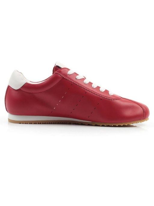 03-908397-5 RED Кеды женские (натуральная кожа)