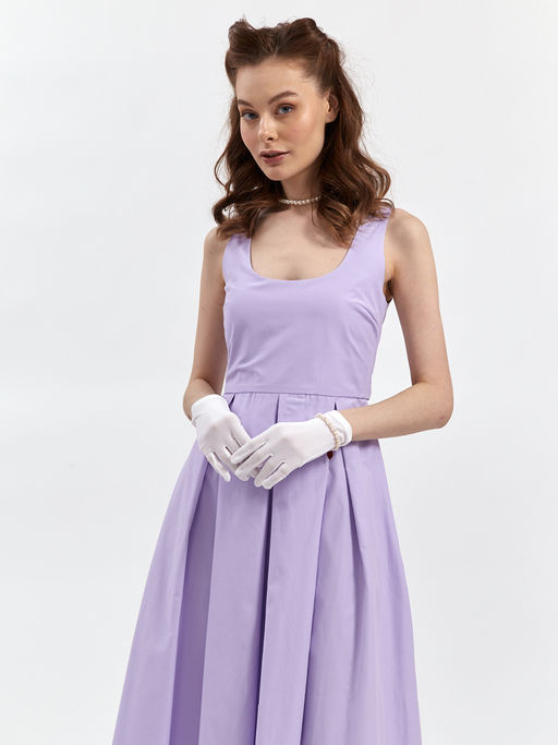 Сарафан с поясом - Tantino фото 7