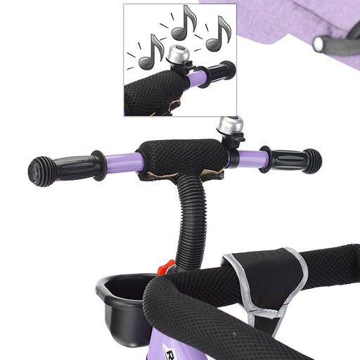 Велосипед 3-х колесный, сиреневый