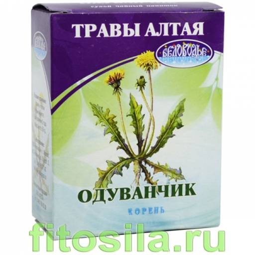 Одуванчик, корень, 50 г (коробочка), чайный напиток