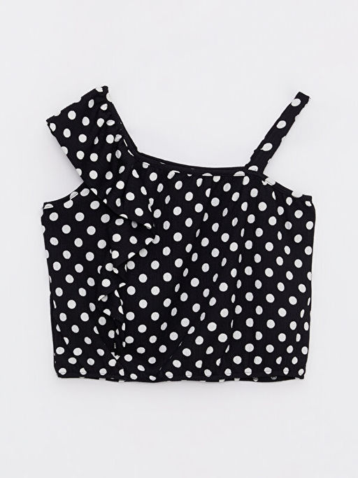 Puantiye Desenli F?rf?rl? K?z ?ocuk Bluz - Waikiki фото 2