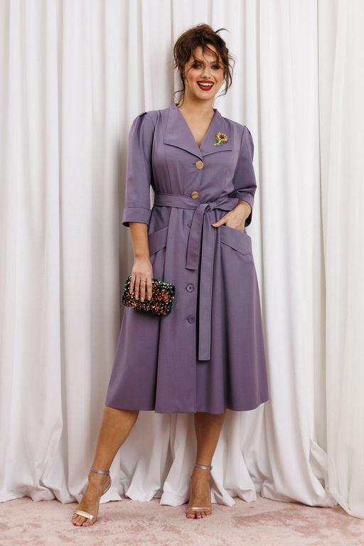 Платье Anastasia 1318 фиалковый фото 7