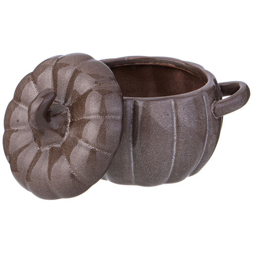 Блюдо для запекания Agness Тыква керамическое 600 мл 17.7×13×12 см фото 4