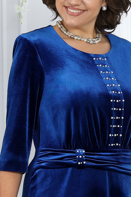 Платье Ninele 7431-Р темно-синий - Mira fashion фото 646