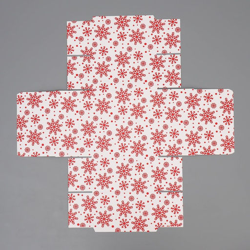 Подарочная коробка новогодняя складная «Волшебный Новый год», 15×15×8 см