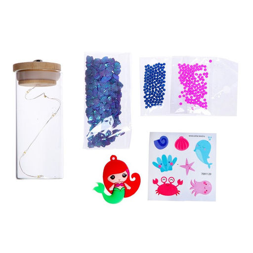 Набор для творчества Сенсорный ночник. Русалка, своими руками