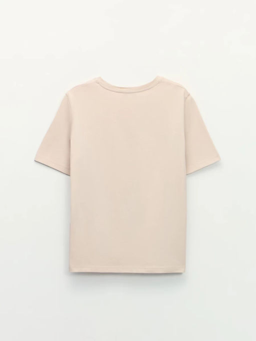 Базовая футболка из хлопка / Zarina фото 8